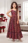 Kids Vol 1 By Lucaya Heavy Rayon Digital Printed Gown Collection